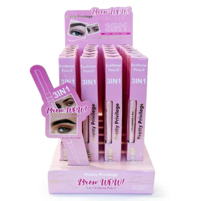Pretty Privilege 3-in-1 Brow Pencil + Razor + Spoolie