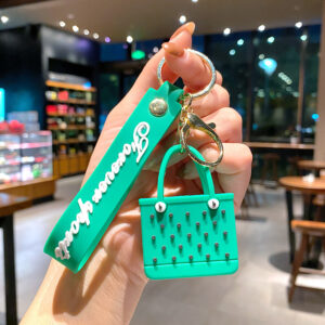 Bag Charms Keychains-Green