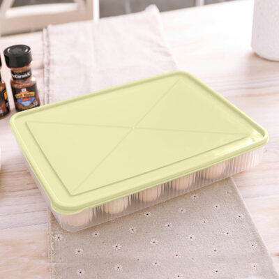 Kitchen Organizer Egg Box-Light White