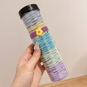 Autumn/Winter Round Jar Hair Ties-11