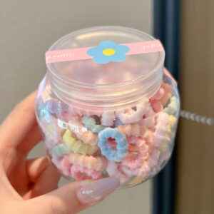 Autumn/Winter Round Jar Hair Ties-1