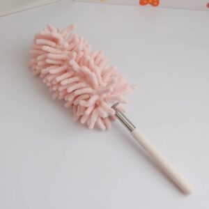 Extendable And Flexible Duster-Pink