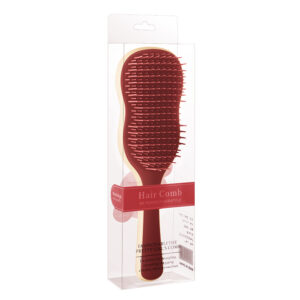 Banana Leaf Long Hair Volumizing Styling Comb-Red