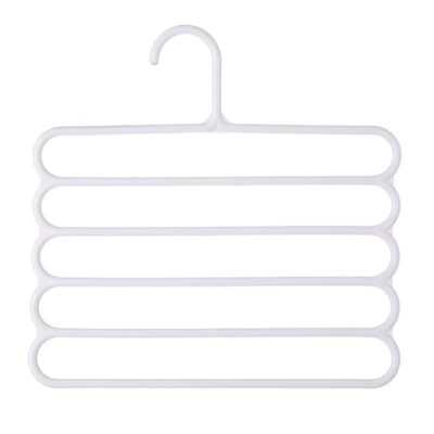 Five-layer Trouser Clip-White