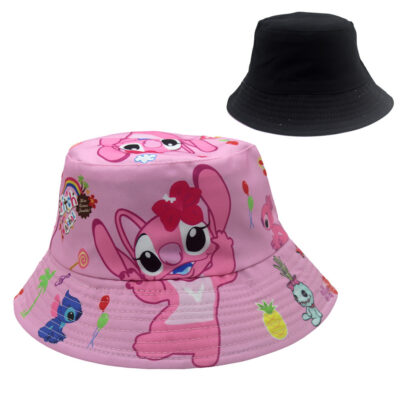 Wide-brimmed Bucket Hat-4
