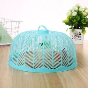 Round Mini Plastic Food Cover-Blue
