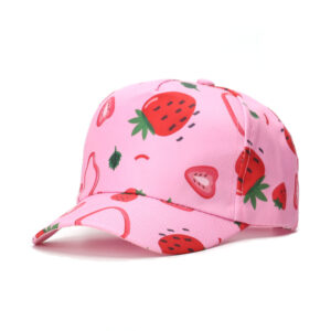 Children's Cartoon Animal Hats-Strawberry