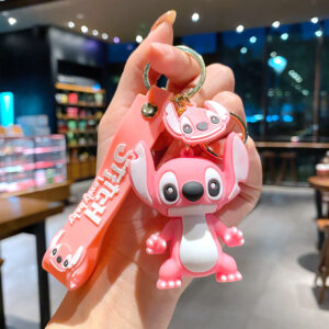 Bag Charms Keychains-Pink