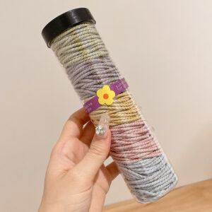 Autumn/Winter Round Jar Hair Ties-8