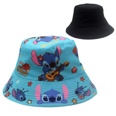 Wide-brimmed Bucket Hat-9