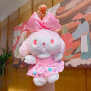 O1CN01XSpA0i217CanW6pjM_!!6000000006937-0-cib Cute Plush Cartoon Keychain-Plush Cherry Blossom Doll - My Melody