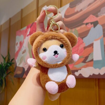 Cute Plush Cartoon Keychain-Cosplay Plush Squirrel - Little Bear