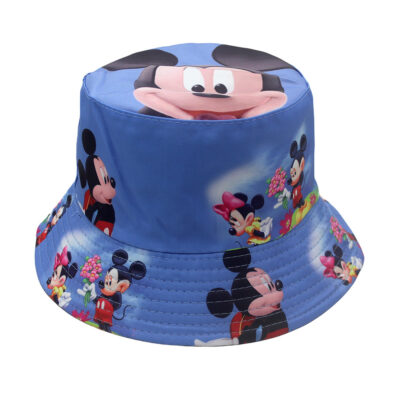 Wide-brimmed Bucket Hat-3