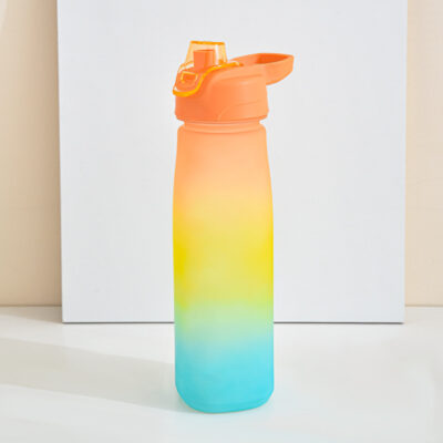 1000ml Portable Plastic Water Bottle-Orange, Yellow, Blue