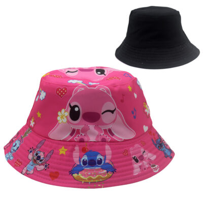 Wide-brimmed Bucket Hat-2