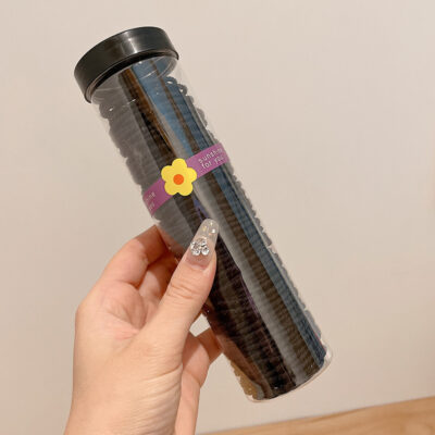 Autumn/Winter Round Jar Hair Ties-3