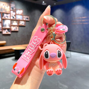 Bag Charms Keychains-Pink