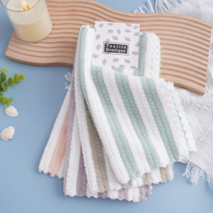 Coral Fleece Cleaning Towel-Thickened Corn Kernels