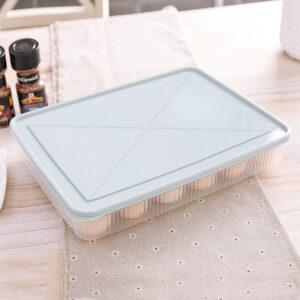 Kitchen Organizer Egg Box-Light Blue