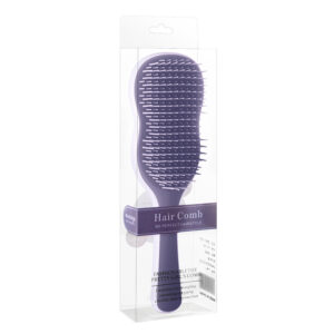 Banana Leaf Long Hair Volumizing Styling Comb-Purple