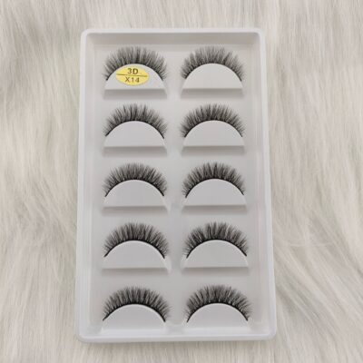 3D Mink Fur False Eyelashes-3DX-14