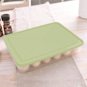 Kitchen Organizer Egg Box-Light green
