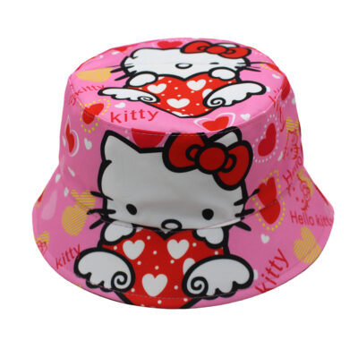 Wide-brimmed Bucket Hat-7