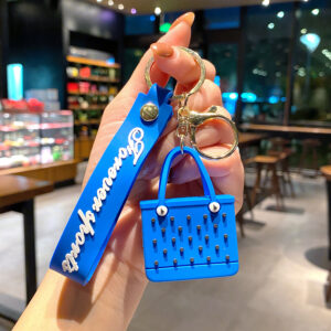 Bag Charms Keychains-Dark Blue