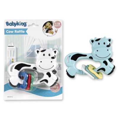 Babyking Cow Rattle-BK20212
