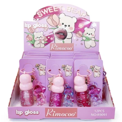 Lip Gloss With Bag Charm 3005