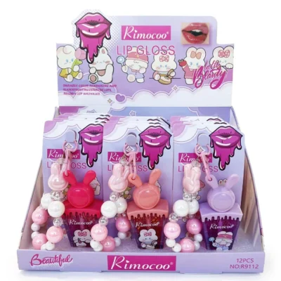 Lip Gloss With Bag Charm 3008