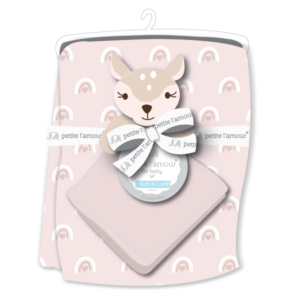 Cribmates Soft Plush Blanket & Blankie Pal Set-CM3394