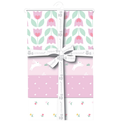 Cribmates 4 Pack Receiving Blankets-CM78034