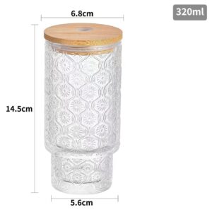 Begonia Flower Glass Cup