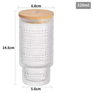 Pearl-Coated Glass Cup