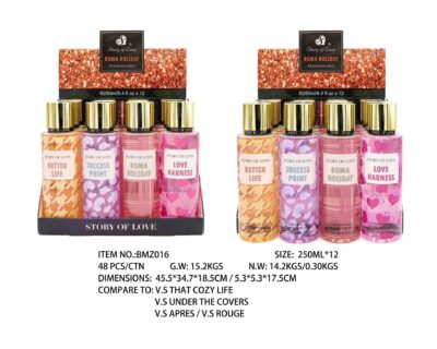 Women's Perfume 250ml Body Spray-BMZ016