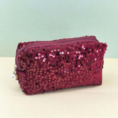 Stylish Makeup Bag- red