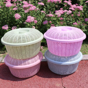 Lidded Fly-proof Steamed Bun Basket-Large
