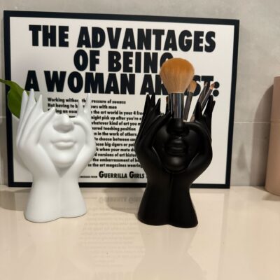Human Body Makeup Brush Holder