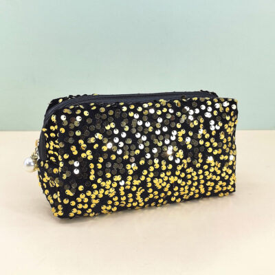 Stylish Makeup Bag- gold