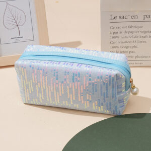Makeup Bag- blue