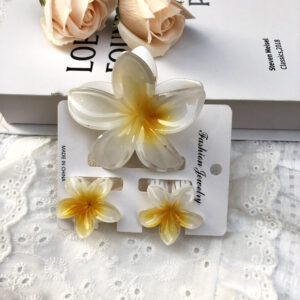 Hair Clip 3-piece set- yellow
