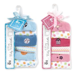 cm3530 (1) Cribmates 6pk Washcloths CM3530