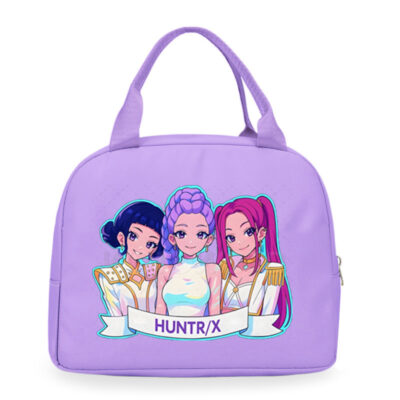 O1CN011EOESe1ou7vZWjgFD_!!6000000005284-0-cib Kpop Demon Hunters Lunchbag-Purple 52