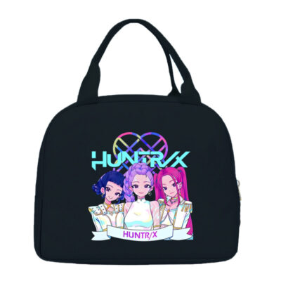 O1CN011djel71EdLDv9i2on_!!6000000000374-0-cib Kpop Demon Hunters Lunchbag-Black 12