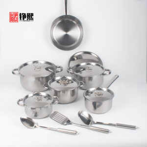 O1CN014glHFZ1hINxFZV1wT_!!6000000004254-0-cib Stainless Steel 15-piece Cookware Set