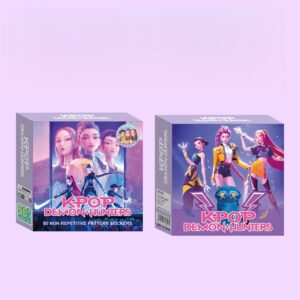 O1CN017WhMIE1zyDE0xr3Zi_!!6000000006782-0-cib DIY Decorative Stickers-Demon Hunter Girl Group Gift Pack - Purple