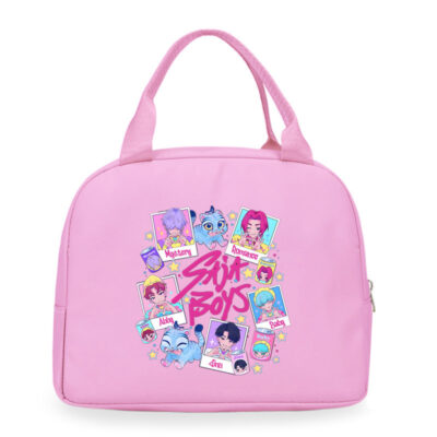O1CN01EfGE6u1ia4sI3OAoX_!!6000000004428-0-cib Kpop Demon Hunters Lunchbag-Pink 1