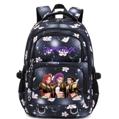 Kpop Demon Hunters Backpack-Black 1