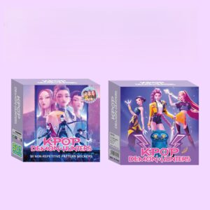 O1CN01G6B8cv1SHGlwI77Tc_!!6000000002221-0-cib DIY Decorative Stickers-Demon Hunter Girl Group Gift Pack - Purple